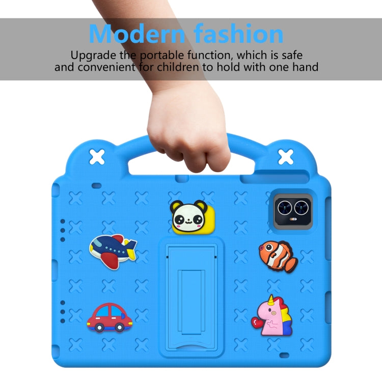 For Blackview Tab 80 10.1 2023 Handle Kickstand Children EVA Shockproof Tablet Case(Sky Blue) - Others by buy2fix | Online Shopping UK | buy2fix