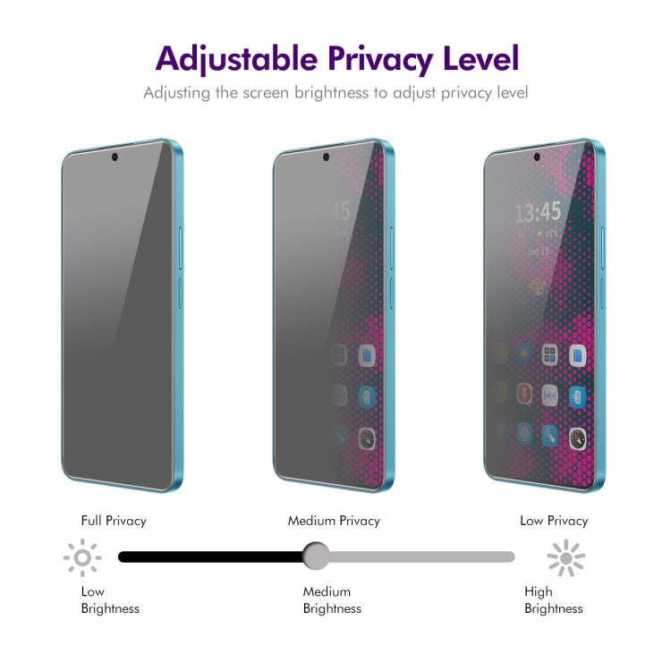 For Tecno Spark Go 2024 5pcs ENKAY Hat-Prince 28 Degree Anti-peeping Privacy Tempered Glass Film - Others by ENKAY | Online Shopping UK | buy2fix