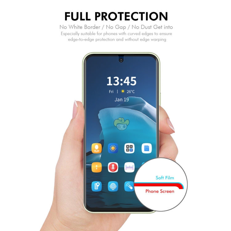 For Motorola Moto G Play 2024 2pcs ENKAY Full Full Glue Coverage Soft Explosion-proof Hydrogel Film - Others by ENKAY | Online Shopping UK | buy2fix