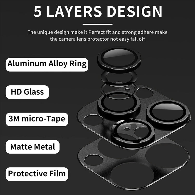 For iPhone 16 / 16 Plus ENKAY Anti-reflection Camera Lens Aluminium Alloy Tempered Glass Film(Green) - iPhone 16 Plus Tempered Glass by ENKAY | Online Shopping UK | buy2fix