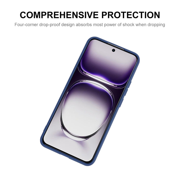 For OPPO Reno12 Pro ENKAY Liquid Silicone Soft Shockproof Phone Case(Black) - Reno12 Pro Cases by ENKAY | Online Shopping UK | buy2fix