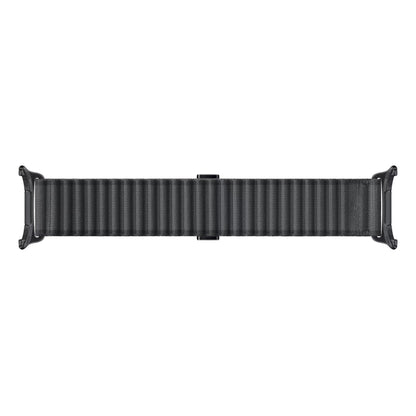 For Samsung Galaxy Watch Ultra 47mm Ocean Style Magnetic Buckle Braided Watch Band(Dark Gray) - Watch Bands by buy2fix | Online Shopping UK | buy2fix