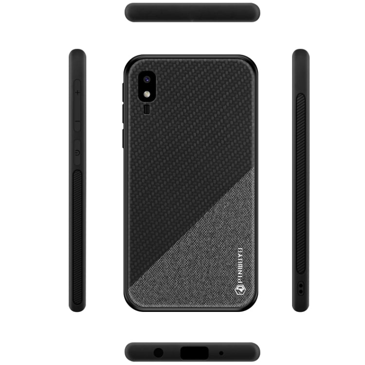 PINWUYO Honors Series Shockproof PC + TPU Protective Case for Galaxy A2 Core(Blue) - Galaxy Phone Cases by PINWUYO | Online Shopping UK | buy2fix