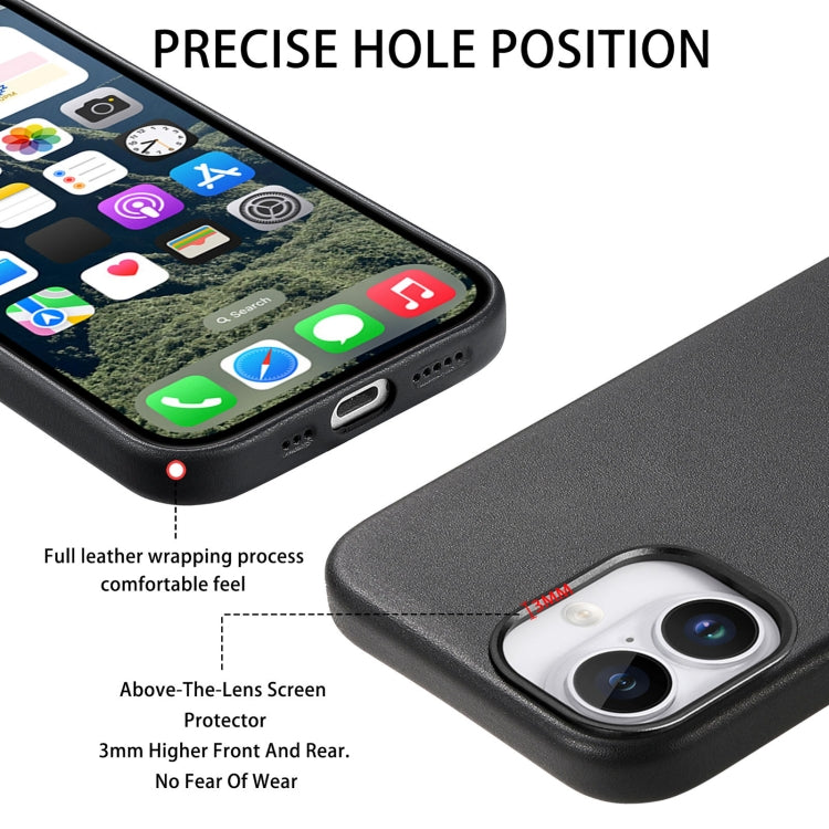 For iPhone 16 Plus Electroplated Metal Button Shockproof Phone Case(Black) - iPhone 16 Plus Cases by buy2fix | Online Shopping UK | buy2fix