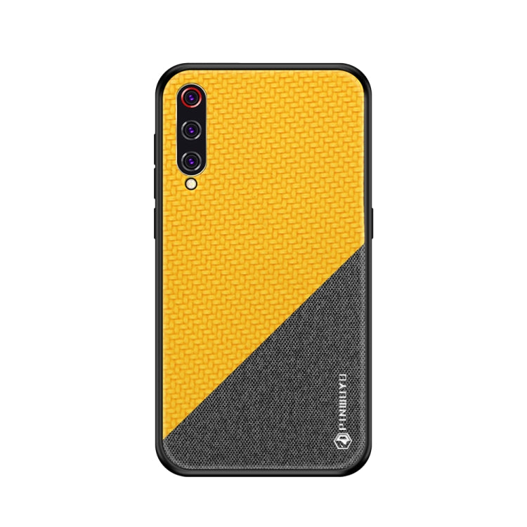 PINWUYO Honors Series Shockproof PC + TPU Protective Case for XIAOMI Mi 9(Yellow) - Xiaomi Cases by PINWUYO | Online Shopping UK | buy2fix