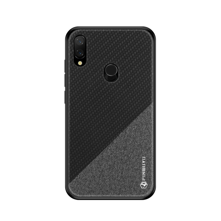 PINWUYO Honors Series Shockproof PC + TPU Protective Case for Xiaomi Redmi Note 7 / Note 7 Pro(Black) - Xiaomi Cases by PINWUYO | Online Shopping UK | buy2fix