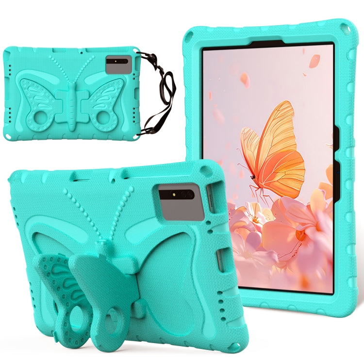 For Huawei MatePad SE 11 2024 Butterfly Bracket EVA Shockproof Tablet Case(Mint Green) - Huawei by buy2fix | Online Shopping UK | buy2fix