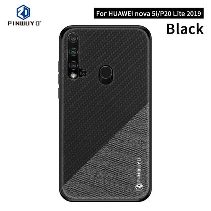 PINWUYO Honors Series Shockproof PC + TPU Protective Case for Huawei Nova 5i / P20 Lite 2019(Black) - More Brand by PINWUYO | Online Shopping UK | buy2fix