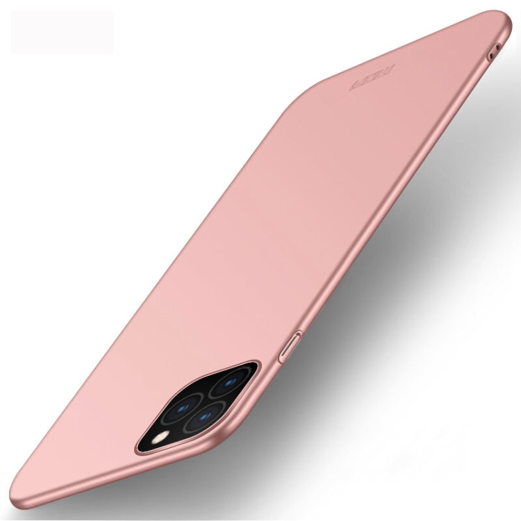 For iPhone 11 Pro MOFI Frosted PC Ultra-thin Hard Case (Rose gold) - iPhone 11 Pro Cases by MOFI | Online Shopping UK | buy2fix