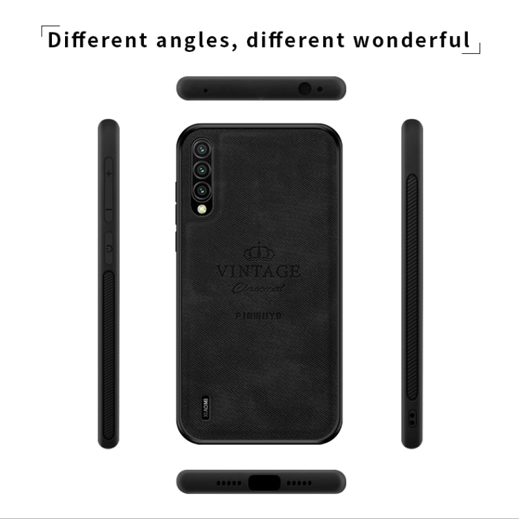 PINWUYO Shockproof Waterproof Full Coverage PC + TPU + Skin Protective Case  for Xiaomi Mi CC9e / A3(Black) - Xiaomi Cases by PINWUYO | Online Shopping UK | buy2fix