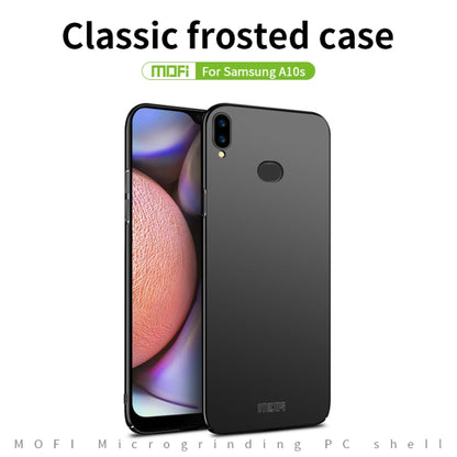 For Galaxy A10S MOFI Frosted PC Ultra-thin Hard Case(Rose gold) - Galaxy Phone Cases by MOFI | Online Shopping UK | buy2fix