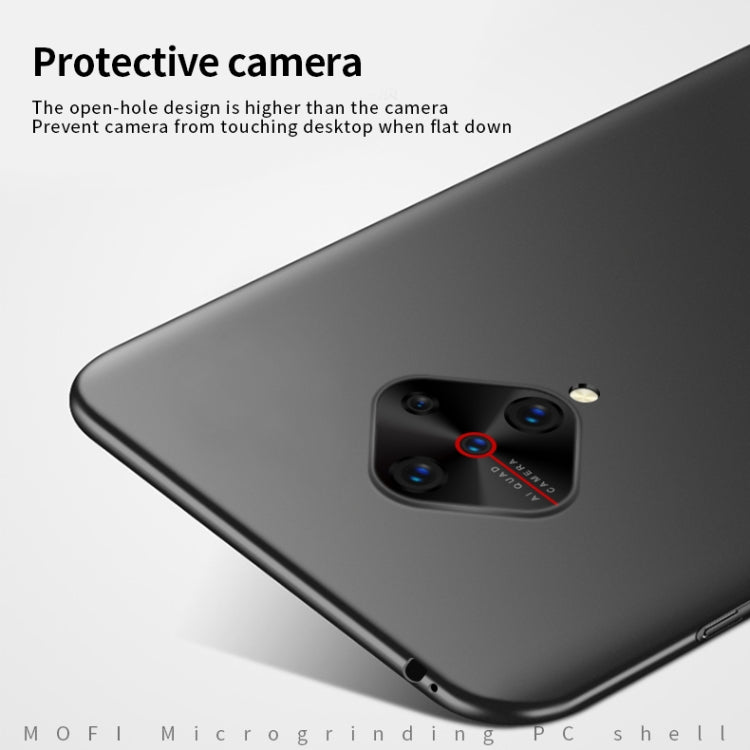 For vivo V17 / Y9s MOFI Frosted PC Ultra-thin Hard Case(Black) - Galaxy Phone Cases by MOFI | Online Shopping UK | buy2fix