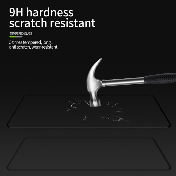For RedMi Note9 pro PINWUYO 9H 2.5D Full Screen Tempered Glass Film(Black) -  by PINWUYO | Online Shopping UK | buy2fix