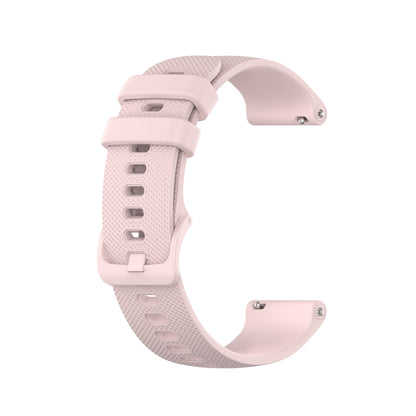 For Garmin Vivoactive 4 22mm Silicone Watch Band(Pink) - Watch Bands by buy2fix | Online Shopping UK | buy2fix