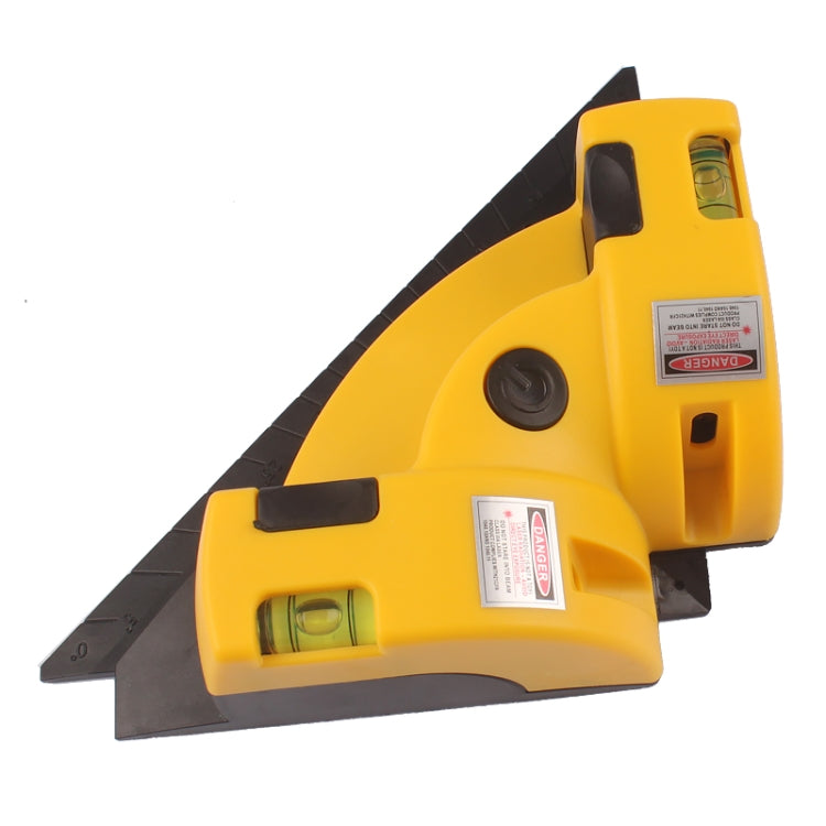 Right Angle 90 Degree Laser Level Cross Line Tiling Leveling Laser Beam Measurement Tool - Measuring Tools by buy2fix | Online Shopping UK | buy2fix