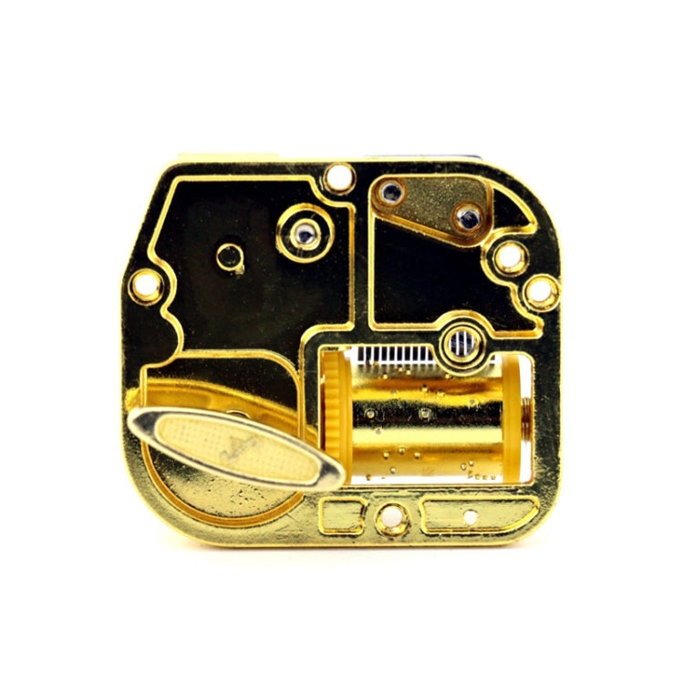 Eight-tone Gold-plated Bar Repair Parts DIY Sky City Paperback Music Box(Love you more Everyday) - Music Box by buy2fix | Online Shopping UK | buy2fix