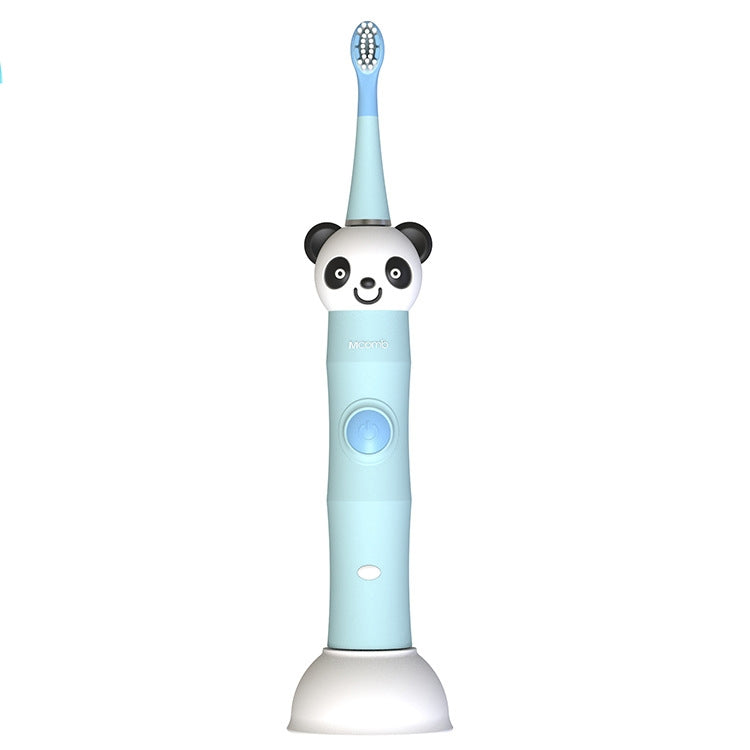 Mcomb Children Eectric Toothbrush Intelligent Timing Soft Fur Coated Cartoon Baby Toothbrush, Style:Second Gear(Sky Blue) - Toothbrushes by Mcomb | Online Shopping UK | buy2fix