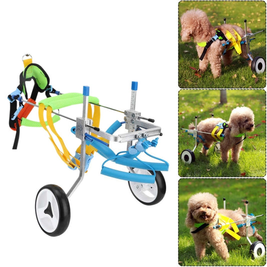 Pet Wheelchair Disabled Dog Old Dog Cat Assisted Walk Car Hind Leg Exercise Car For Dog/Cat Care, Size:XS - Training Aids by buy2fix | Online Shopping UK | buy2fix