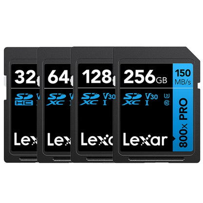 Lexar SD-800X Pro High Speed SD Card SLR Camera Memory Card, Capacity: 32GB - SD Card by Lexar | Online Shopping UK | buy2fix