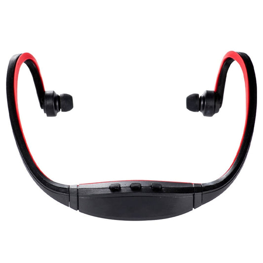 S9 Wireless Sports Bluetooth Earphones for iPhone Huawei XiaoMi Phone, Support TF / SD Card & Microphone(Red) - Neck-mounted Earphone by buy2fix | Online Shopping UK | buy2fix