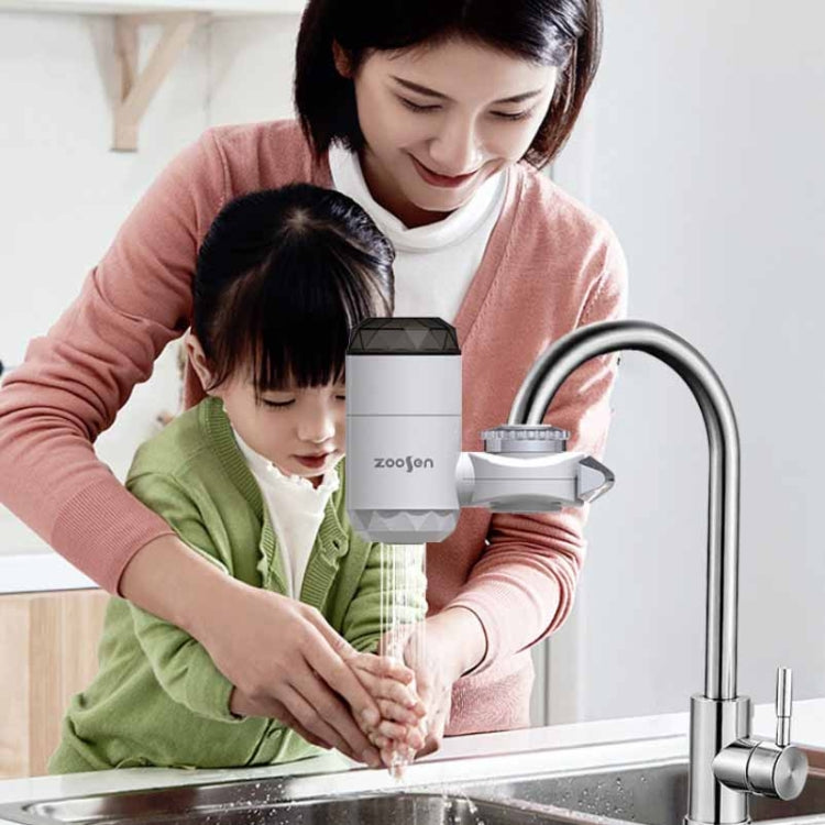 Zoosen Electric Hot Water Faucet Connection Type Instant Hot Water Faucet EU Plug, Style:White - Faucets & Accessories by zoosen | Online Shopping UK | buy2fix