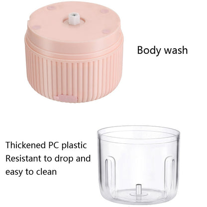 Household Vegetable Cutting Electric USB Garlic Masher Baby Mini Cooking Machine Baby Food Supplement Machine, Style:100ml(Pink) - Stirrer & Squeezer by buy2fix | Online Shopping UK | buy2fix