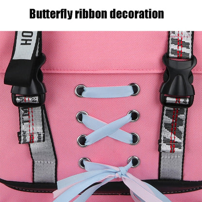 Sports and Leisure USB Charging Anti-Theft Backpack(Pink) - Double-shoulder Bags by buy2fix | Online Shopping UK | buy2fix