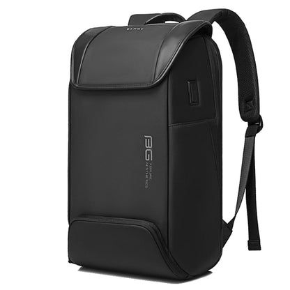 BANGE Men Anti-Theft Backpack Waterproof Large-Capacity Backpack Computer Bag(Black) - Double-shoulder Bags by BANGE | Online Shopping UK | buy2fix