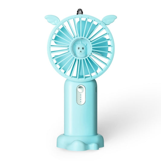 N12 Office Desktop USB Handheld Mini Fan, Fan diameter: 3000 MAH(Sky Blue) - Electric Fans by buy2fix | Online Shopping UK | buy2fix