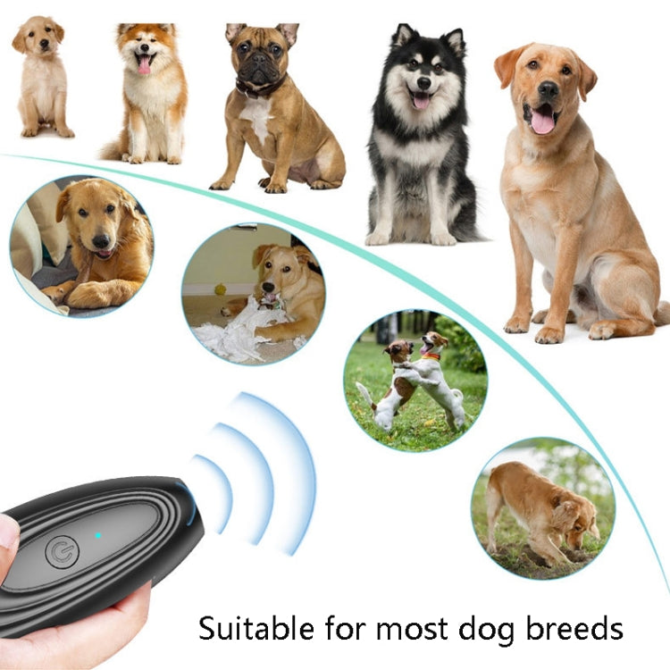 740R Ultrasonic Dried Dog Handheld Scared Dog Anti-Dog Bite Trainer(Black) - Training Aids by buy2fix | Online Shopping UK | buy2fix