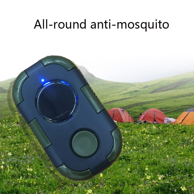 H20 Ultrasonic USB Mosquito Repellent Portable Outdoor Mini Insect Repellent(Black) - Outdoor Insect Repellent by buy2fix | Online Shopping UK | buy2fix