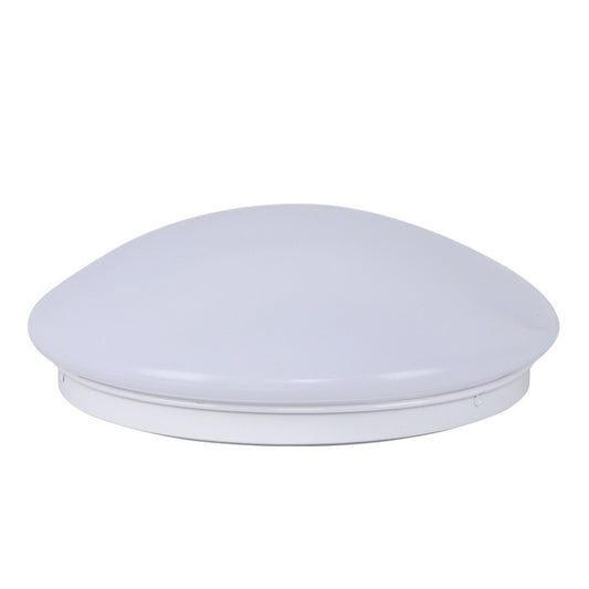 LED Sound Light Control Ceiling Lamp Round Corridor Intelligent Sensor Lamp, Power source: 8W 230mm(White) - Sensor LED Lights by buy2fix | Online Shopping UK | buy2fix