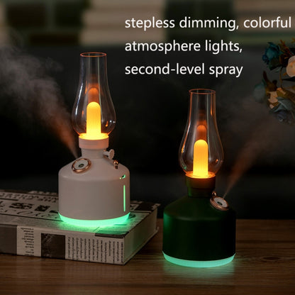 LED Retro Night Light Bar Cafe Restaurant Bedside Atmosphere Light Humidifier(Black) - Night Lights by buy2fix | Online Shopping UK | buy2fix