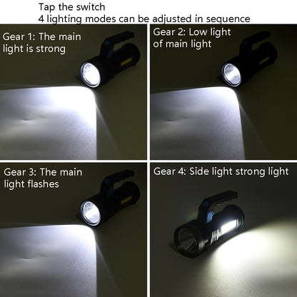 TG-TZ01601 20W Outdoor Search Lights Household Strong Light Flashlight Rechargeable Portable Lamp(With Charged Display) - LED Flashlight by buy2fix | Online Shopping UK | buy2fix