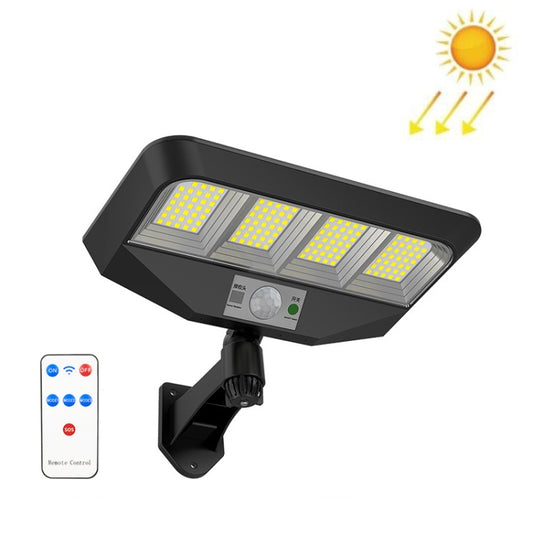 TG-TY081 LED Solar Wall Light Body Sensation Outdoor Waterproof Courtyard Lamp with Remote Control, Style: 138 LED Integrated - Solar Lights by buy2fix | Online Shopping UK | buy2fix