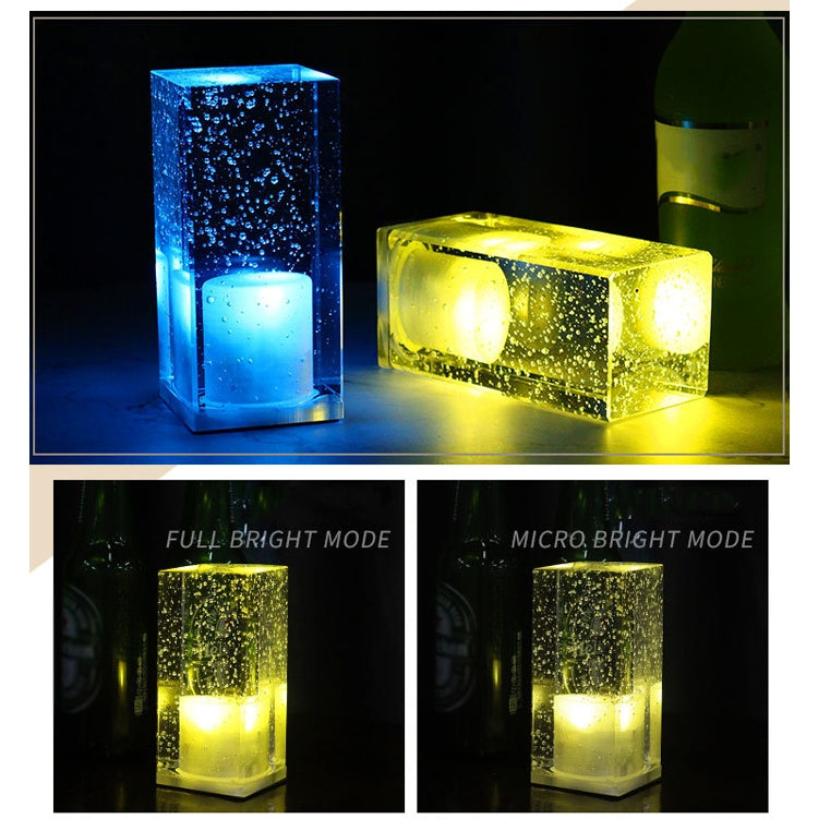 Colorful LED Crystal Lamp Bar Atmosphere Decorative Light, Plug Type:UK Plug(Gradient Light) - Night Lights by buy2fix | Online Shopping UK | buy2fix