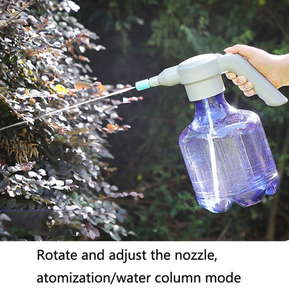 3L Household Garden Electric Watering Can Sprayer, Specification: Purple + Universal Nozzle - Watering & Irrigation by buy2fix | Online Shopping UK | buy2fix