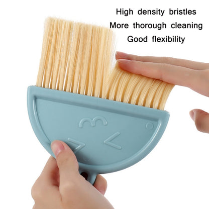 6 Set Home Desktop Mini Keyboard Cleaning Brush With Dustpan(Green) - Sponges, Cloths & Brushes by buy2fix | Online Shopping UK | buy2fix