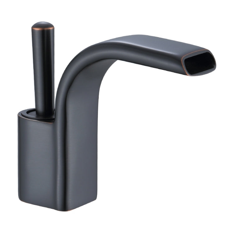 Bathroom All Copper Basin Hot And Cold Water Faucet, Specification: Black Ancient - Faucets & Accessories by buy2fix | Online Shopping UK | buy2fix