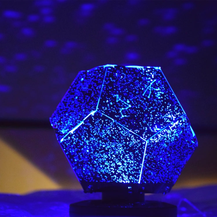 Starry Sky Projection Lamp Fantasy Constellation Projector,Style: Monochrome USB Blue Light - Projection Lamp by buy2fix | Online Shopping UK | buy2fix