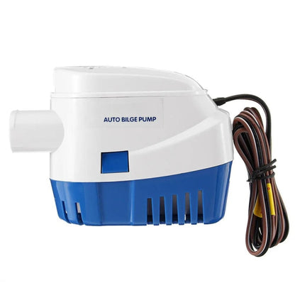 1100GPH-24V Blue Automatic Bilge Pump Submersible Water Electric Pump For Yacht Marine Boat - Marine Accessories & Parts by buy2fix | Online Shopping UK | buy2fix