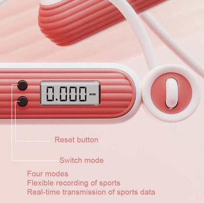 Fitness Sport Intelligent Electronic Counting Skipping Rope, Style: Load Big Ball Dual Use (Carmine) - Sporting goods by buy2fix | Online Shopping UK | buy2fix