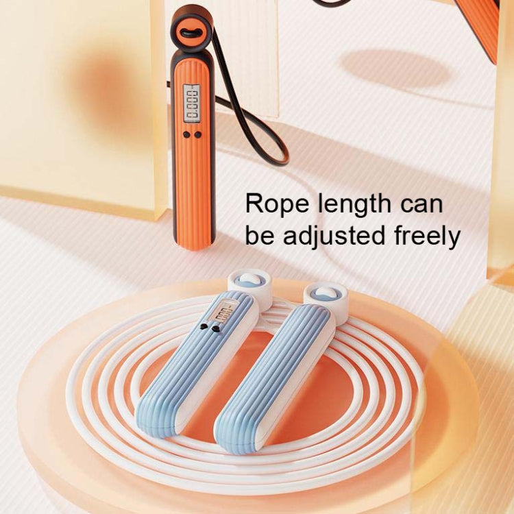 Fitness Sport Intelligent Electronic Counting Skipping Rope, Style: Load Big Ball Dual Use (Orange) - Sporting goods by buy2fix | Online Shopping UK | buy2fix