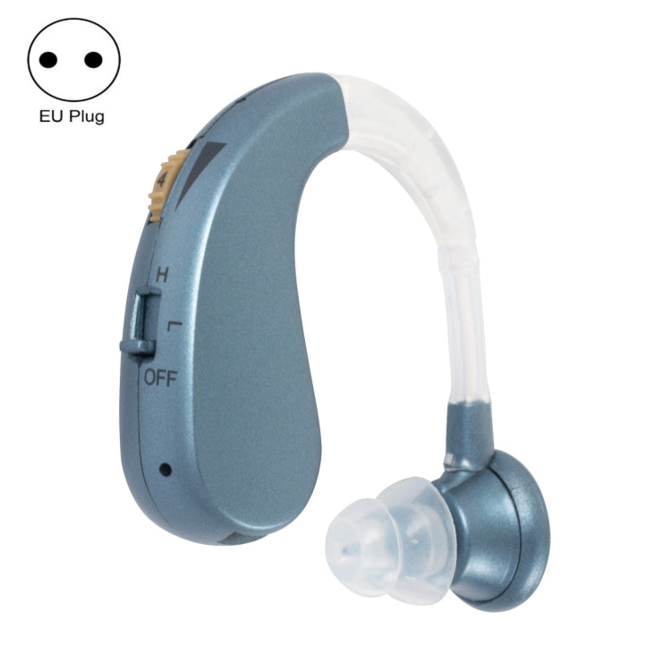 Hearing Aid Audiphones Sound Amplifier EU Plug(Blue) - Hearing Aids by buy2fix | Online Shopping UK | buy2fix