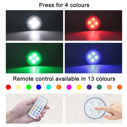 3 Light 1 Remote Set 13-colour Remote Control Ambient Light Cabinet Touch Hockey Night Light - Novelty Lighting by buy2fix | Online Shopping UK | buy2fix