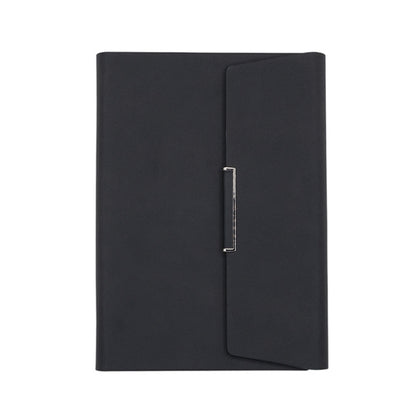 6 Hole Three Fold Loose-leaf Case A5 Business Notebook Office Stationery Notepad(Black) - Notebooks by buy2fix | Online Shopping UK | buy2fix