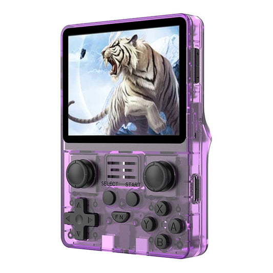 POWKIDDY RGB20S  3.5-Inch IPS Screen Retro Open Source Handheld Game Console 16GB+128GB  20,000 Games(Purple) - Pocket Console by buy2fix | Online Shopping UK | buy2fix