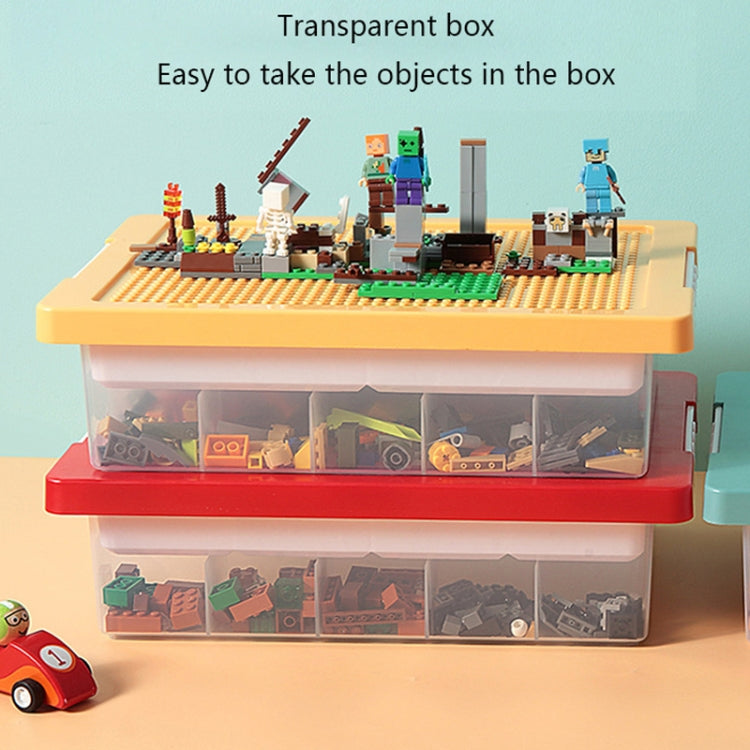 Children Toy Parts Building Blocks Storage Box(Green) - Storage Boxes by buy2fix | Online Shopping UK | buy2fix