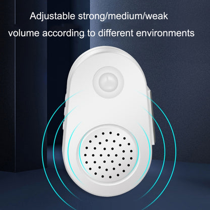 Small Horn Voice Announcement Sensor Entrance Voice Broadcaster Can Used As Doorbell, Specification: Rechargeable Round - Sensor Doorbell by buy2fix | Online Shopping UK | buy2fix