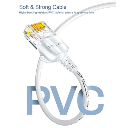 SAMZHE Cat6A Ethernet Cable UTP Network Patch Cable 3m(White) - Lan Cable and Tools by SAMZHE | Online Shopping UK | buy2fix